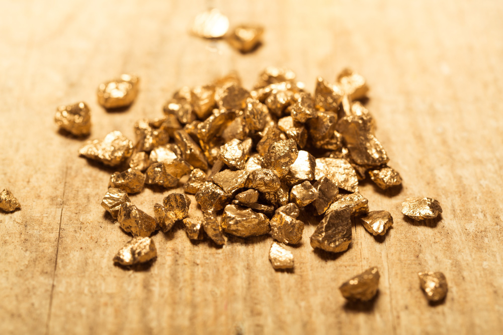 pépites d'or